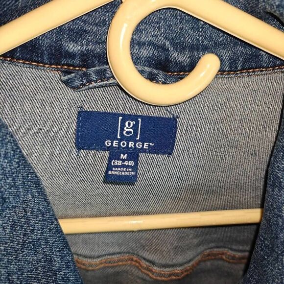 George Stretch Denim Jean Jacket - Picture 5 of 7